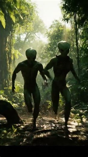 Alien Sprinting Through a Deadly Jungle