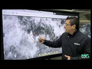 Meteorologist David Pichinte provides an update on the weather forecast for El Salvador.