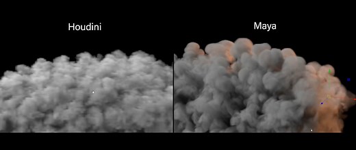 Maya Bifrost Vs Houdini Pyro Viewport