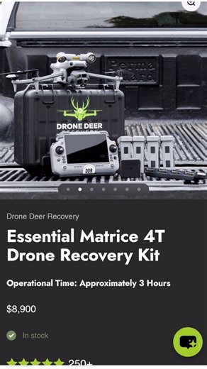 Drone Deer Recovery on Reels