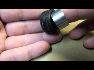 Installing Model Kit Tires onto Oversized Rims