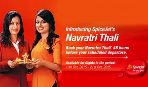 Navratri 2015 Special: SpiceJet offers Navratra Special Thali on board!