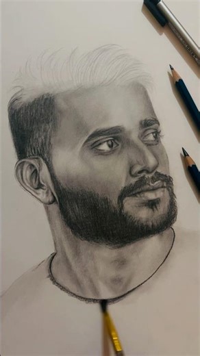 Commission artwork 😌| portrait drawing #art #drawing #sketch