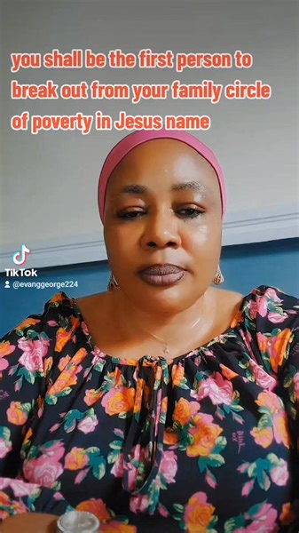 May you be the first person to break out of family circle of poverty in Jesus name | GOD'S HOUSE of MERCY