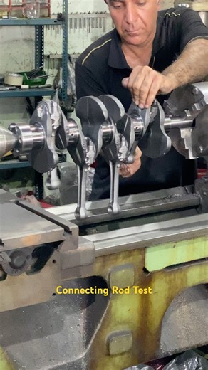 Connecting Rod Test#automobile#truck #cncmachining#mechanic#engineblock #cncmill#machine#lathework