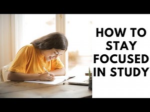 How to stay focused on studies? / 5 simple tips to focus on studies / how to concentrate on studies?