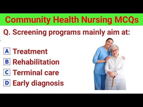 Top Nursing MCQs | Community Health Nursing MCQs | NCLEX-RN | NCLEX-PN | NORCET | RRB | AIIM MCQs