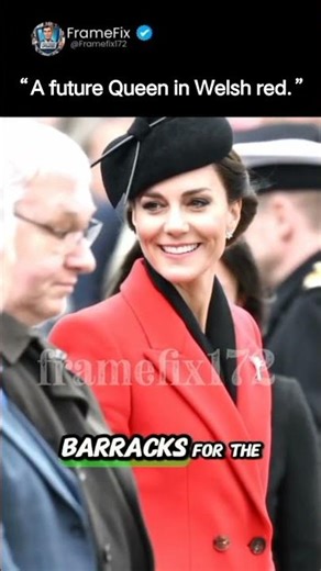 Catherine Stuns in Red for St David’s Day 2023 ❤️🇬🇧#royalfamily