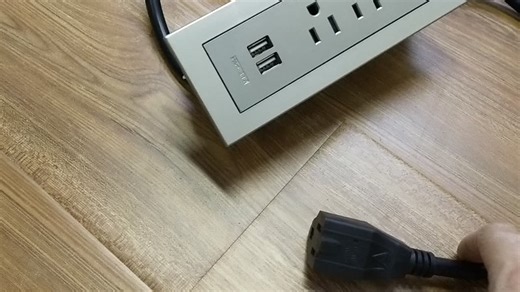 Conference Table Connection Box Built in Table Socket Outlet/Office Furniture US Power Outlet Recessed Desk Usb Switch Socket