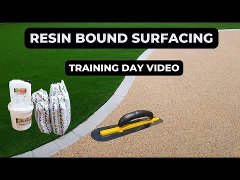 Resin Bound Surfacing Training Day Video