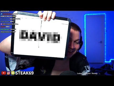 steak reveals his REAL name..