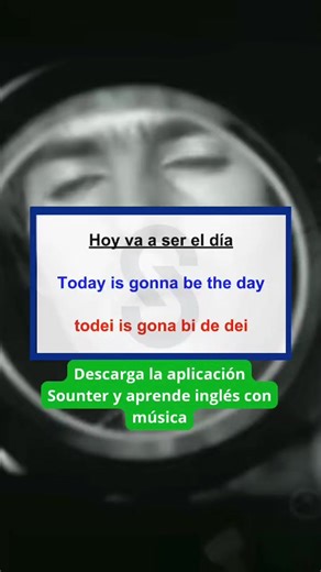🎵 🎤 Aprendamos inglés con canciones en la aplicación Sounter #aprenderingles #inglesonline #inglesconcanciones