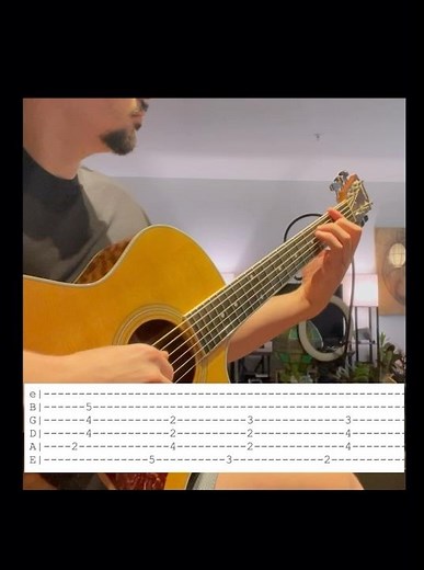 Sixteen Tons guitar with tabs #fallout #guitar #shorts #fallout4