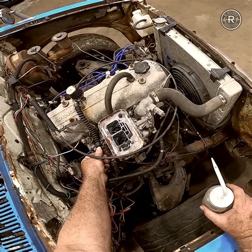 ICONIC 1977 Toyota Hilux, Will It Run? #satisfying #cars #revival #asmr #restored #toyota #hilux | Restored