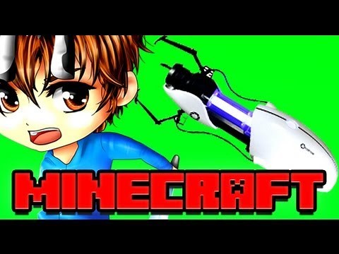 Minecraft PORTAL GUN Portal Mod
