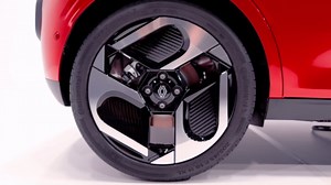 Renault Twingo E-Tech electric Design Preview in Absolute Red