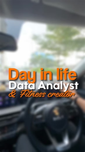 K R I S H N A on Instagram: "Ep4: Day as Data Analyst and Fitness Creator✨ Great response for data analyst road map series. In this episode I have shown, how one can plan their day to balance both profession and passion. I usually start or end my day with a workout. This not only increases strength but also boosts the productivity. Managing job, content creation, passion, script writing, voice over is not as easy as we think. This needs dedication and passion towards what we are doing. I have de
