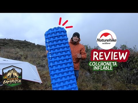 Colchón Inflable Naturehike para, acampadas y vivacs