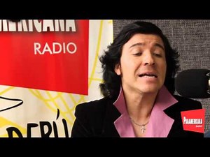 ¡Imitador Camilo Sesto cantando en Radio Panamericana!
