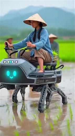 The Future of Farming Robotic Rice Planter Revolutionizes Agriculture Fast