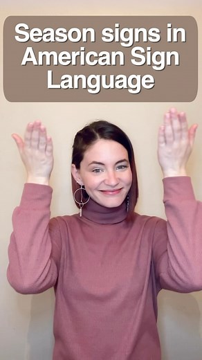 Sign Language 101 on Instagram: "Season signs in ASL If you would like to learn ASL click the link in our bio to see how to get started. #ASL #signlanguage101 #signlanguage #onlinelearning #signlanguageforkids #aslcourse #learnasl #signing #deaf #americansignlanguagelessons #inclusion #languagelearning #learnalanguage #signlanguageclass #learntosign #kidssignlanguage #aslforkids #onlinecourse #learnonline #homeschool #learnamericansignlanguage #fall #halloween #seasons"