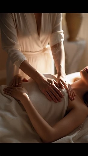 Scarlett Studio on Instagram: "🇺🇸 Neck Support for Comfortable Posture Slow guided strokes along the neck help reduce postural overload and support natural alignment. The technique works with cervical muscles stabilizing the head. Men 30+ benefit from improved posture comfort, reduced strain, and steady ASMR relaxation. → Try this as a daily reset → Follow for posture-friendly massage #MassageForPosture #NeckAndShoulderRelease #ASMRMassageSession #RelaxationTherapy #MassageForTensionRelief"