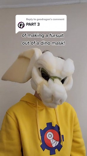 Creating a Dragon-inspired Fursuit Mask Tutorial