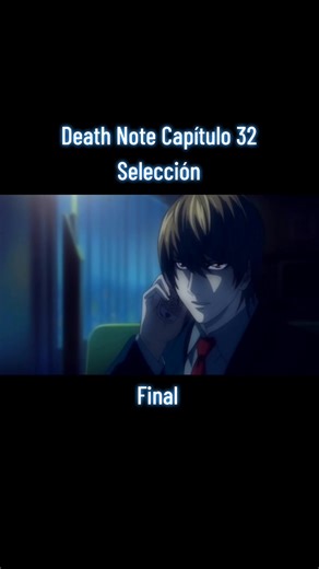 Death Note Capítulo 32 Final #parati #fyp #viral #anime #deathnote #otaku #lightyagami #kira #L #misaamane #ryuk #light #llawliet #near #mello #deathnoteanime #matsuda #terumikami #kiyomitakada #shuichiaizawa #hidekiide #oribayagami08