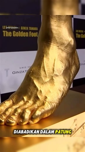 patung emas legenda seberat 5 kg 😱 !