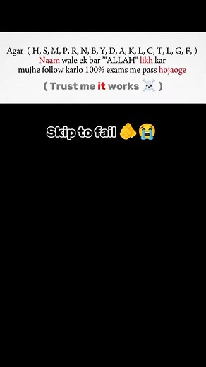 Hyderbaba on Instagram: "Trust me it works ☠️ . . . . . . . #trending #viral #feed #newcontent #explore #reels #10th #12th #newtraditional #exammeme"