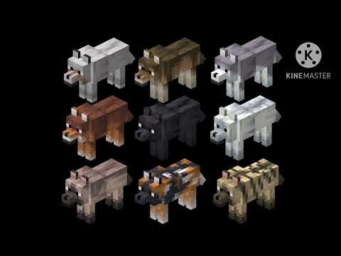 9 Wolf Sounds of Minecraft | MK markuslooksans