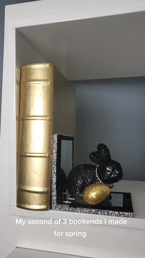 Dollar Tree Spring DIY Bookends Tutorial