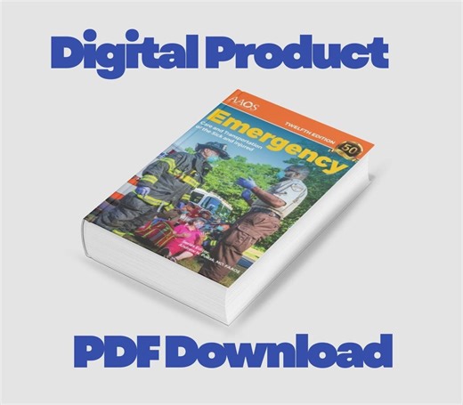 Emergency Care and Transportation of the Sick and Injured 12th Edition PDF - Etsy