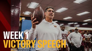 Victory Speech | In the Locker Room after the Week 1 Win