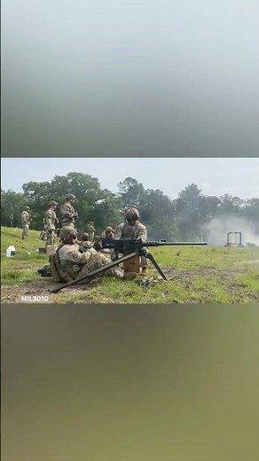 U.S. Army: M2 .50-caliber machine gun.