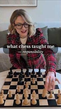 what chess taught me: responsibility 🙂‍↕️ #chess