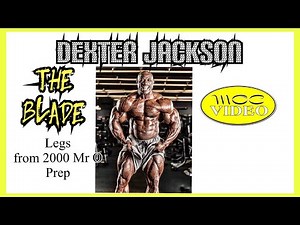 Dexter Jackson - Legs from 2000 Mr Olympia Prep