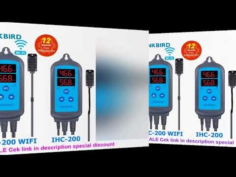 INKBIRD IHC-200 & 200 WiFi EU Socket&Plug Digital Humidity Controller for Household Humidifying and