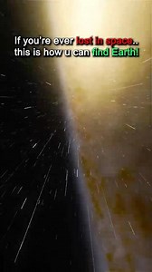 If you're ever lost in space, this is how you can find Earth 🌍