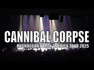 Cannibal Corpse - "I Cum Blood" LIVE in Austin at Moody Theater, April 15th, 2025