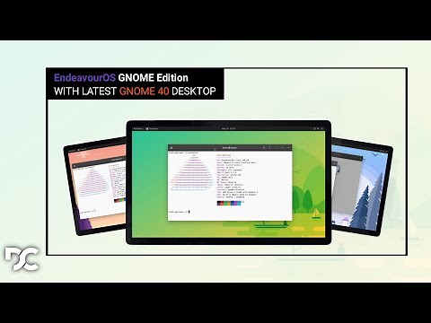 EndeavourOS Installation with GNOME 40 - The BEST Arch Linux Distro