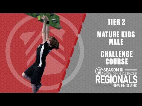 TIER 2 - MATURE KIDS MALE | challenge course | Season 11 New England Regional Championships Live