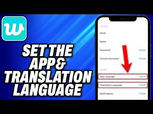How to set the app and translation language on Weverse - Easy Fix