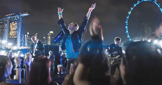 Coldplay puts S'pore front & centre in 'Man In The Moon' music video