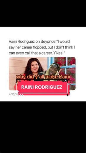 Yall did not give her a break likee #rainirodriguez #beyonce | raini rodriguez