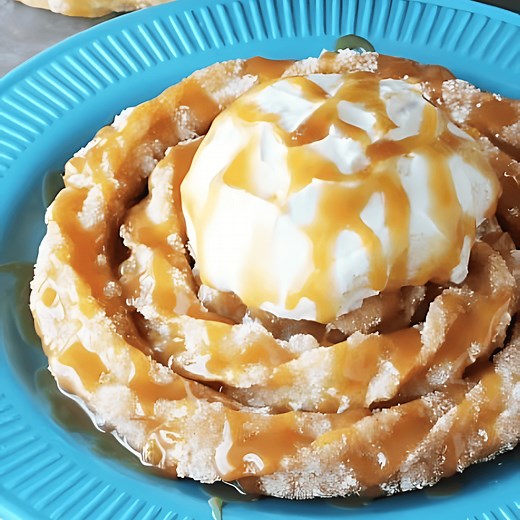 Churro Funnel Cakes