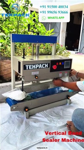 Vertical Band Sealer Machine #verticalbandseler