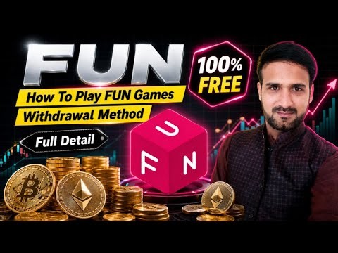 FUN Token Games Complete Detail | Withdrawal Method