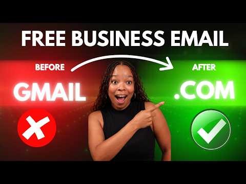 Create a Professional Business Email Using Gmail (Free Method)