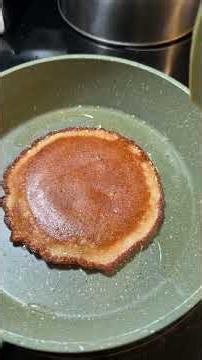 Everyday Blessings goat sausage and homemade pancakes from freshly milled wheat berries for breakfas